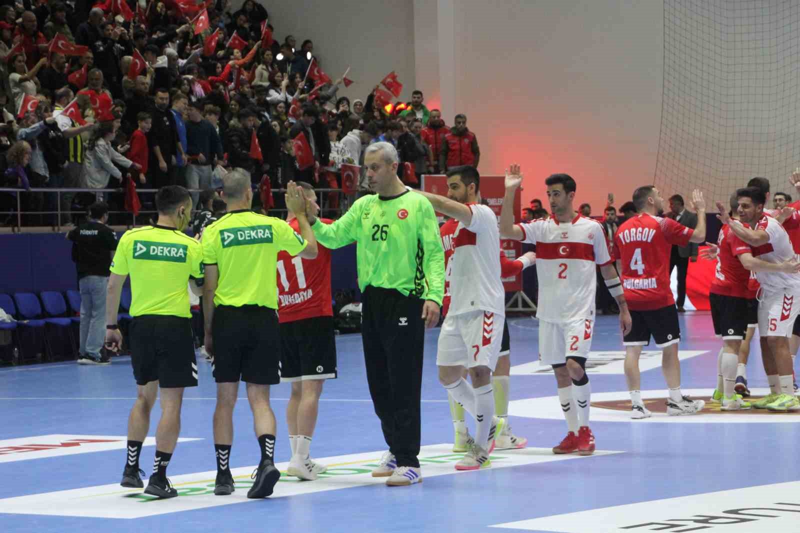 A Milli Erkek Hentbol Takımı, Bulgaristan’ı 38-29 mağlup etti