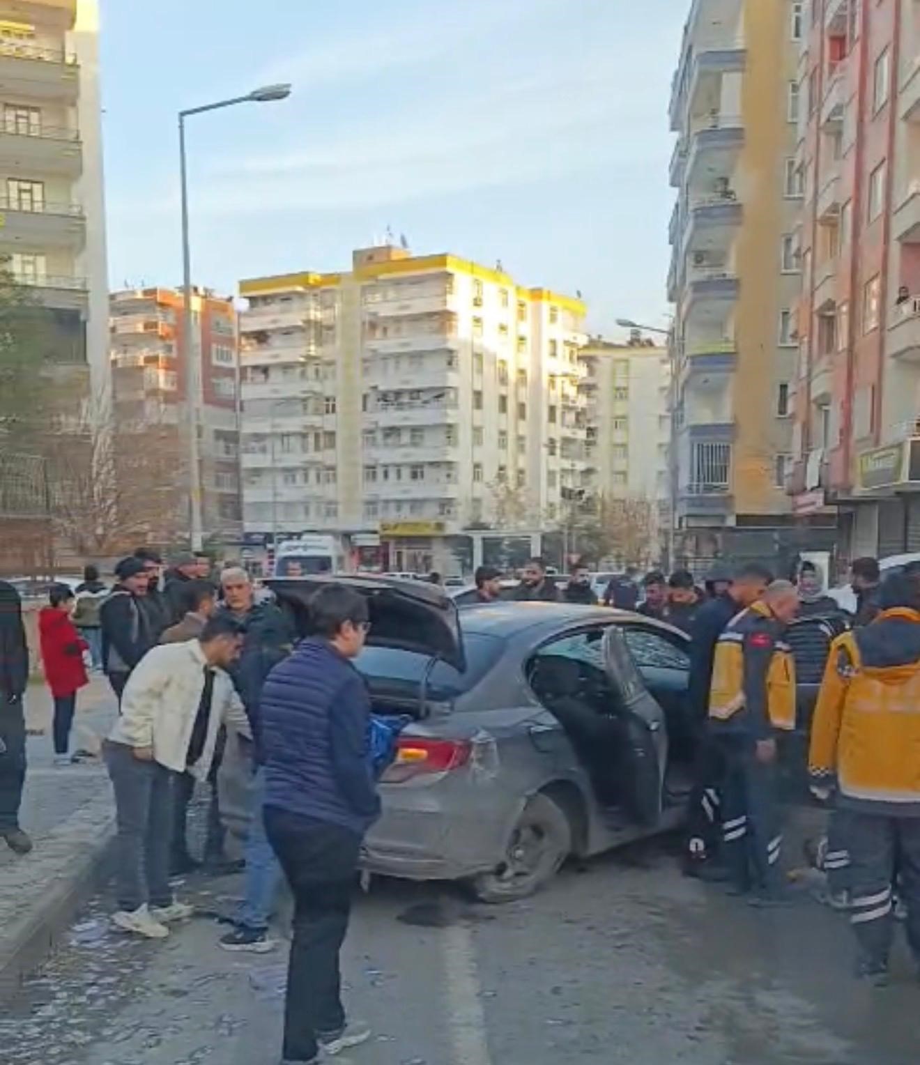Diyarbakır’da trafik kazası: 2 yaralı