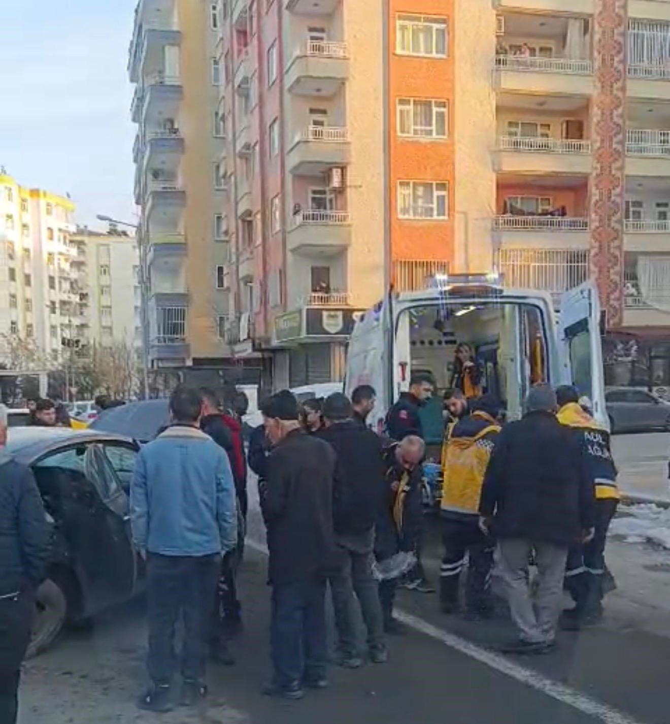Diyarbakır’da trafik kazası: 2 yaralı