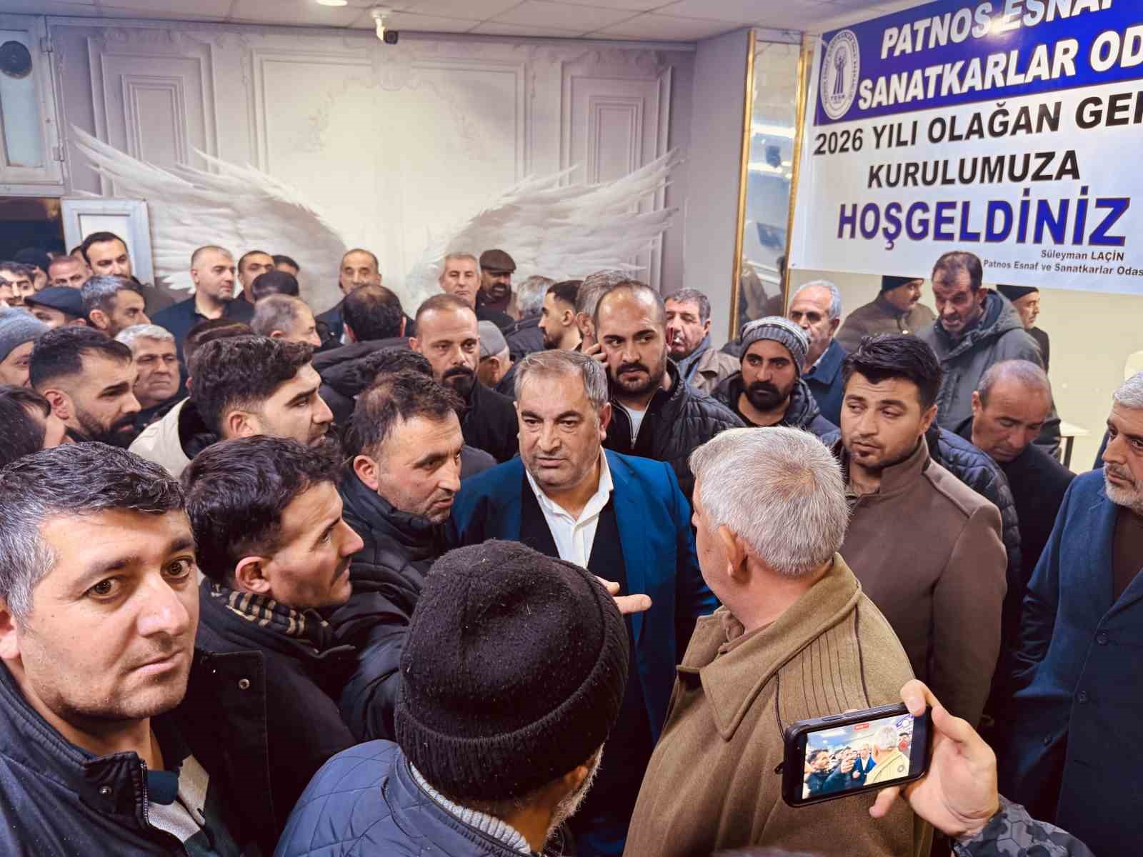 Patnos Esnaf Odası Seçimi Sonuçlandı