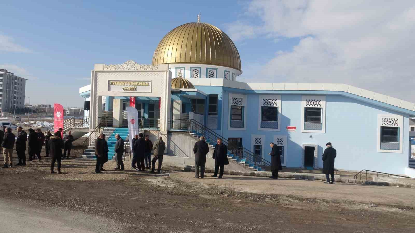 Malatya’da Kubbetü’s-Sahra Cami ibadete açıldı