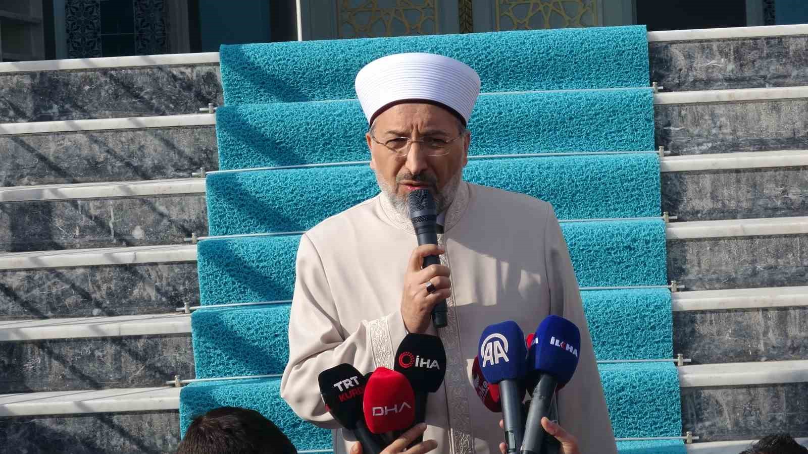 Malatya’da Kubbetü’s-Sahra Cami ibadete açıldı