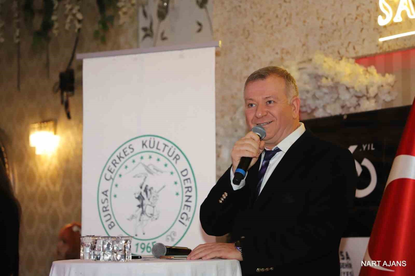 Bursa Çerkes Kültür Derneği Haluj Gecesi düzenledi