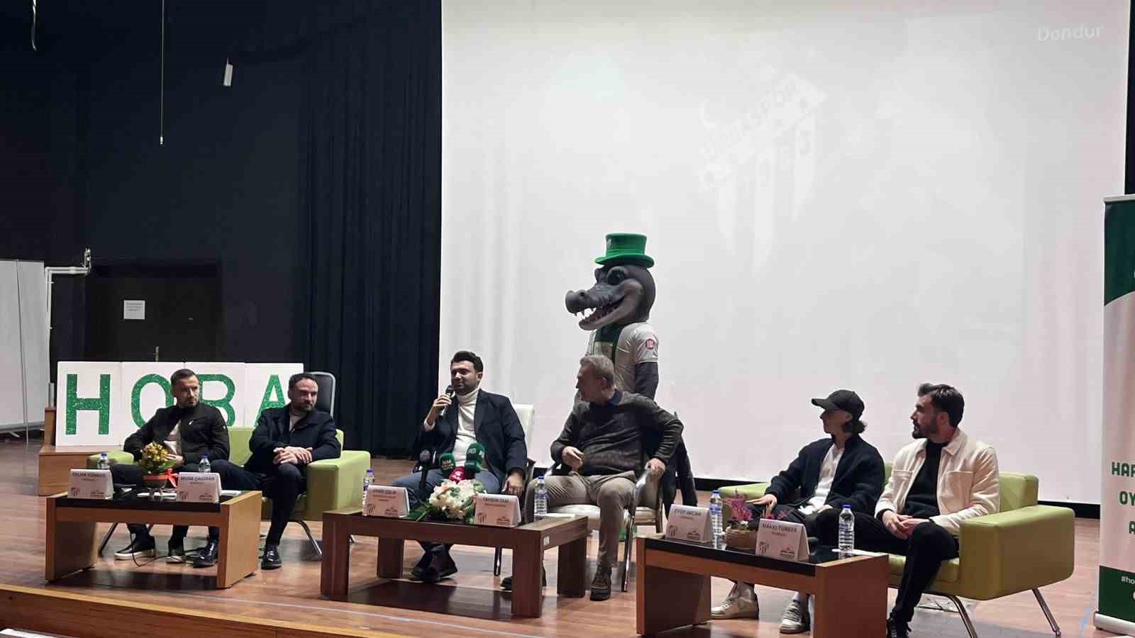 Bursaspor Mudanya’da öğrencilerle buluştu