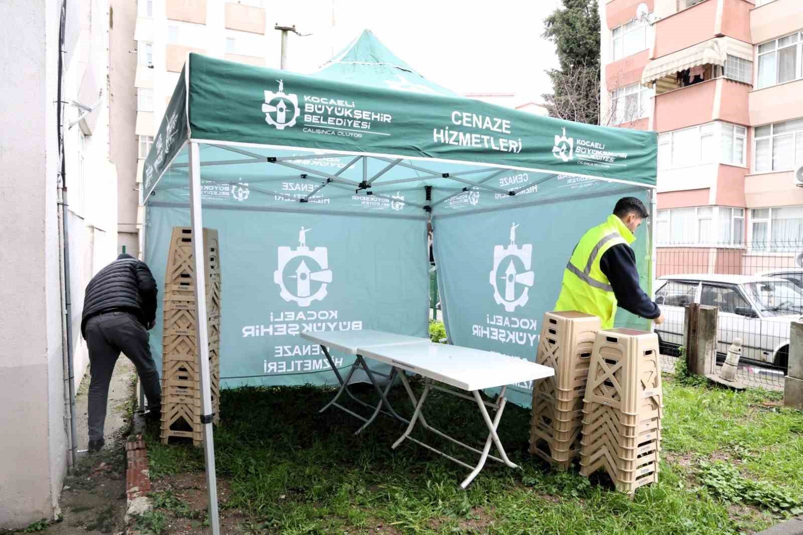 Cenaze sahiplerine destek