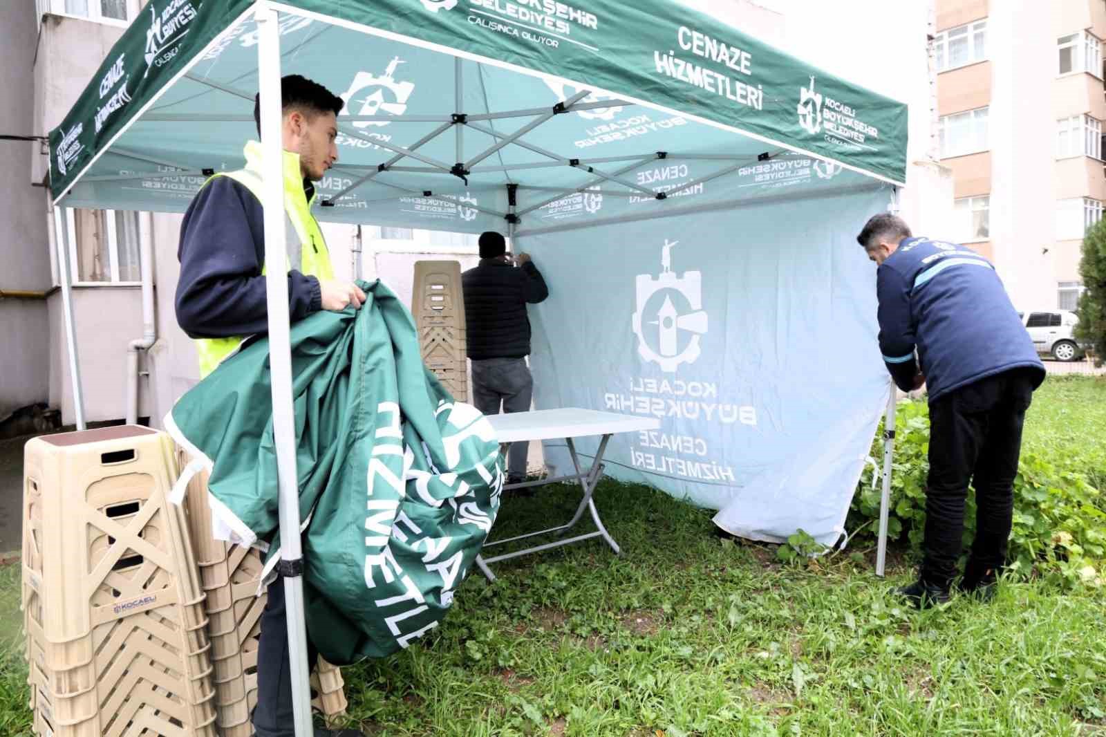 Cenaze sahiplerine destek