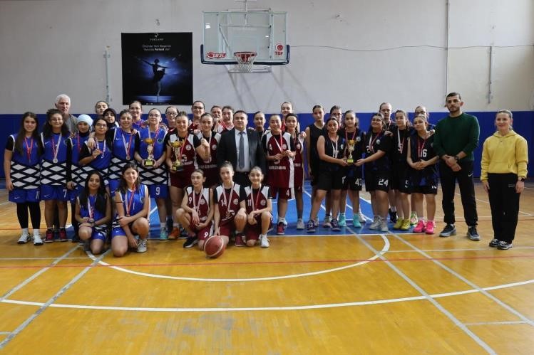 Okul Spor Faaliyetleri Yıldız Basketbol Müsabakaları tamamlandı