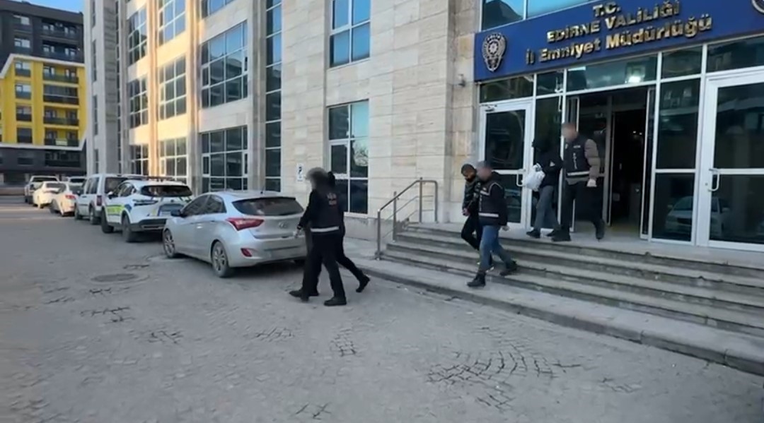 Edirne’de tefecilik operasyonu: 2 tutuklama