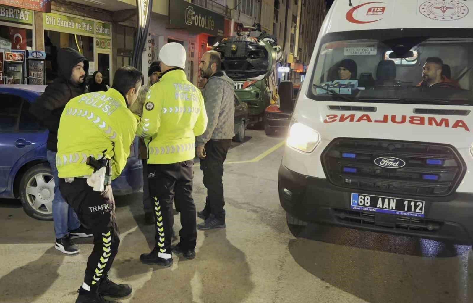 Otomobilin çarptığı 5 yaşındaki çocuk yaralandı