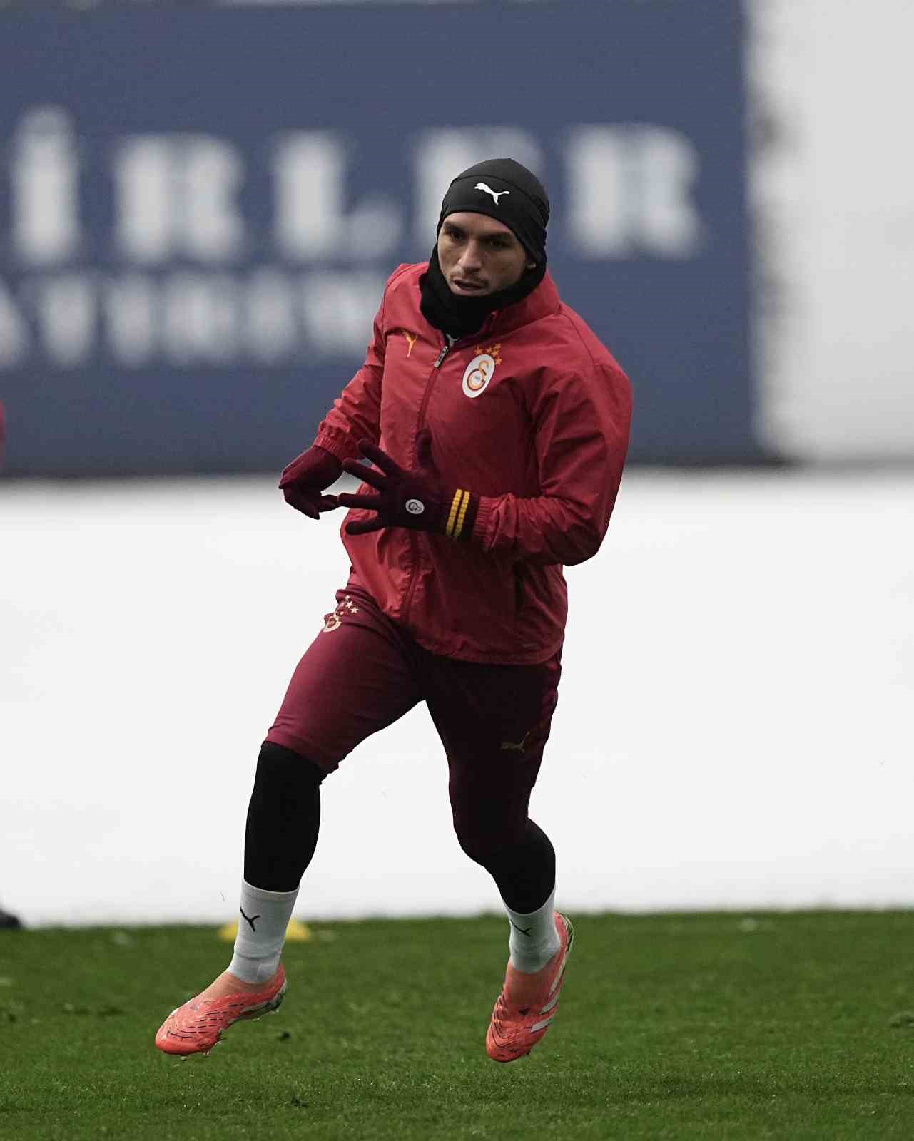 Galatasaray, Atletico Madrid maçı hazırlıklarını sürdürdü