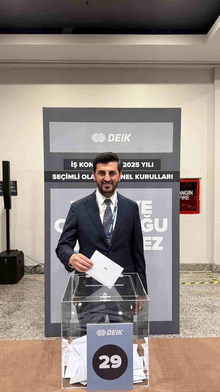 Halit Acar üçüncü kez DEİK/Türkiye-Irak İş Konseyi Başkanı seçildi