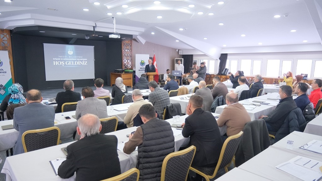 İnegöl Belediyesi 2025’i değerlendirdi, 2026 hedeflerini masaya yatırdı