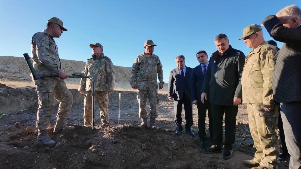 Erzurum’da patlamamış top mermileri için MAFAM devrede