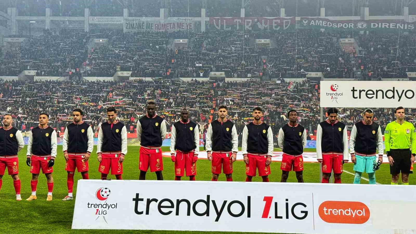 Trendyol 1. Lig: Amed Sportif Faaliyetler: 1 - Çorum FK: 0