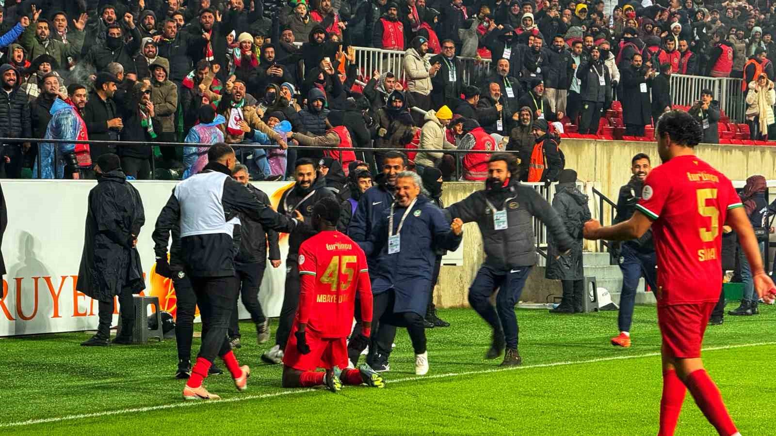Trendyol 1. Lig: Amed Sportif Faaliyetler: 1 - Çorum FK: 0