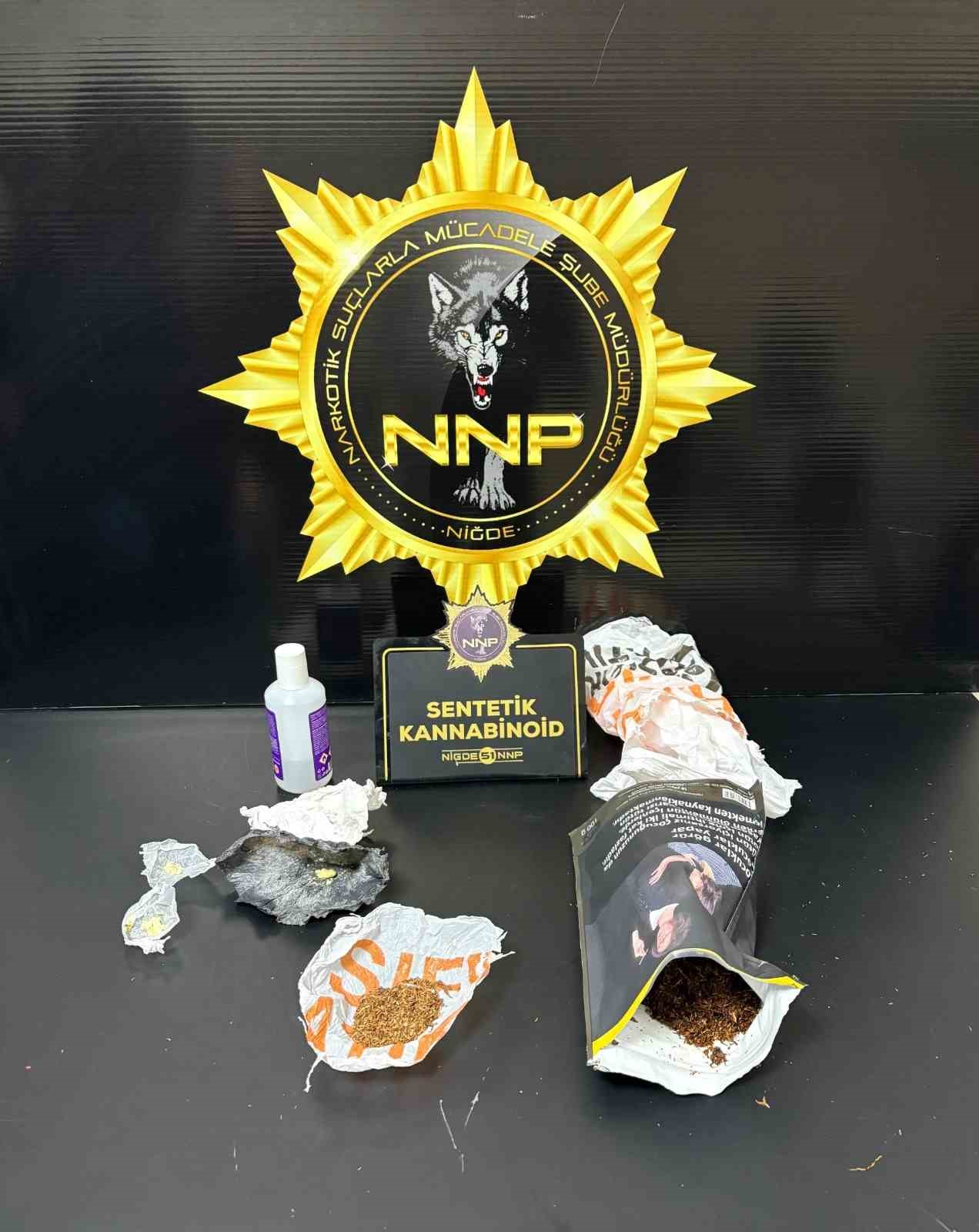 Niğde’de uyuşturucu operasyonu: 3 tutuklama