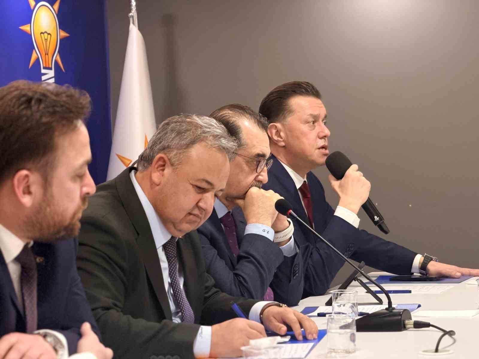 AK Parti Tepebaşı İlçe Danışma Toplantısı düzenlendi