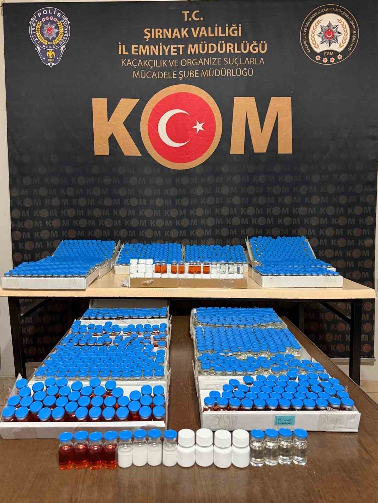 Şırnak’ta silah, uyuşturucu ve milyonluk kaçak mal ele geçirildi