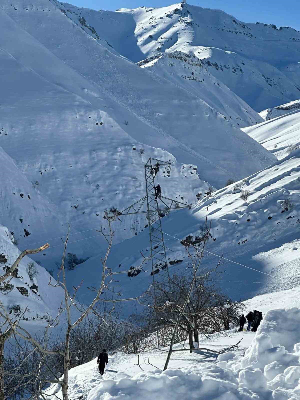 Dicle Elektrik’ten zorlu kış şartlarında kesintisiz enerji mesaisi