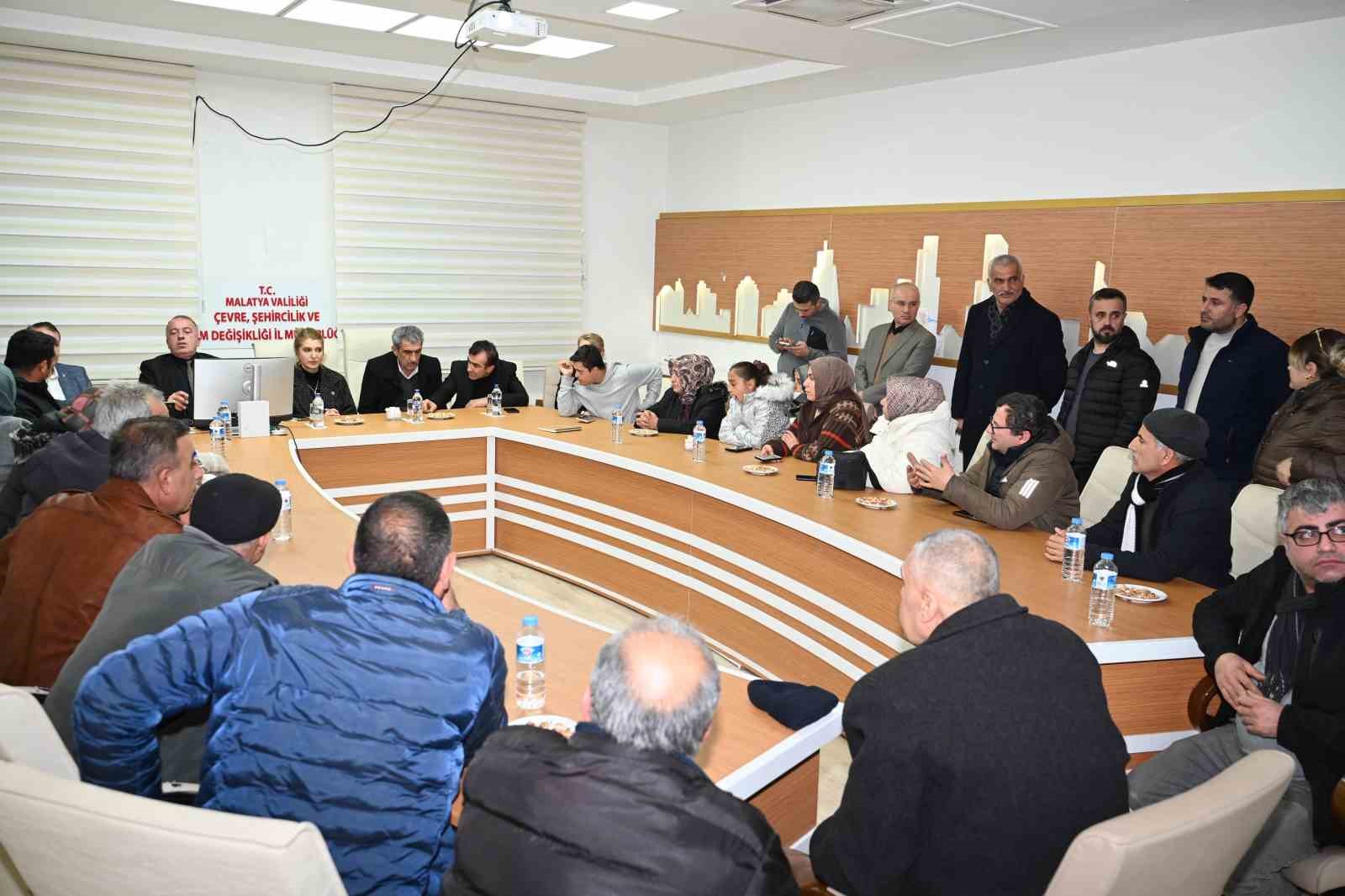 Malatya’da dönüşüm toplantısı