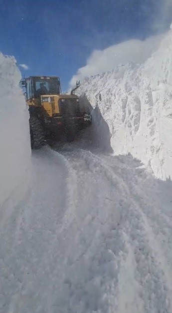 Kars’ta 208 köy yolu kapalı bulunuyor