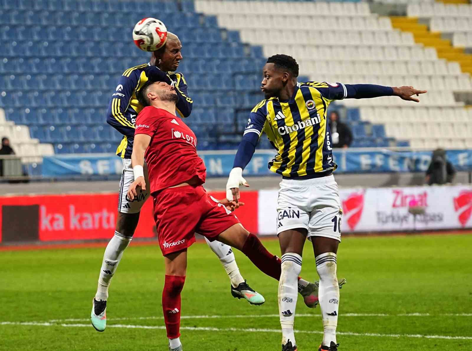 Ziraat Türkiye Kupası: Beyoğlu Yeni Çarşı: 0 - Fenerbahçe: 1 (Maç sonucu)