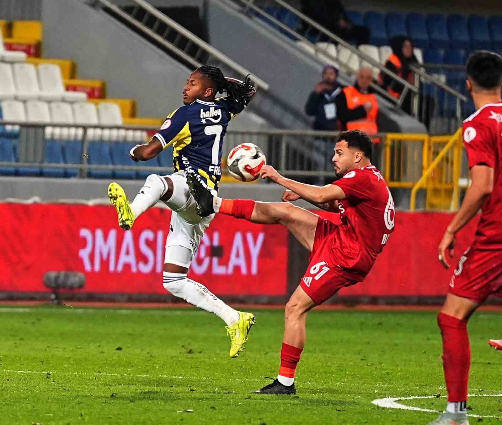 Ziraat Türkiye Kupası: Beyoğlu Yeni Çarşı: 0 - Fenerbahçe: 1 (Maç sonucu)