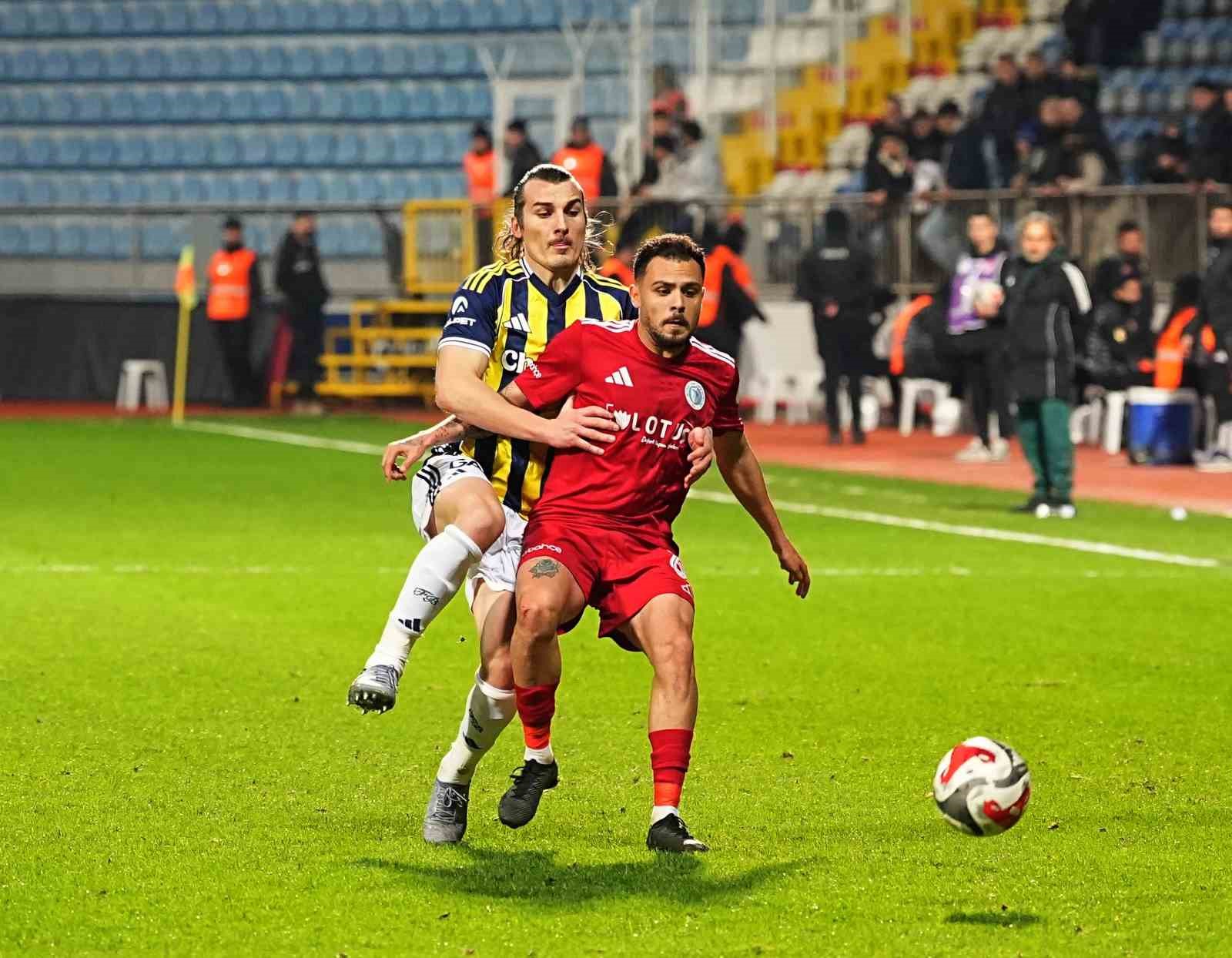 Ziraat Türkiye Kupası: Beyoğlu Yeni Çarşı: 0 - Fenerbahçe: 1 (Maç sonucu)