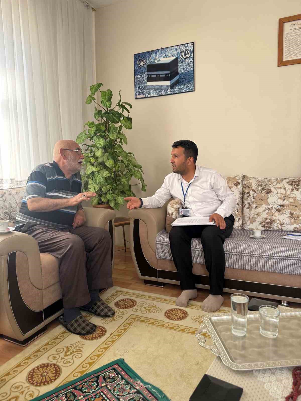 Talas’ta emeklilerle hasbihal günleri