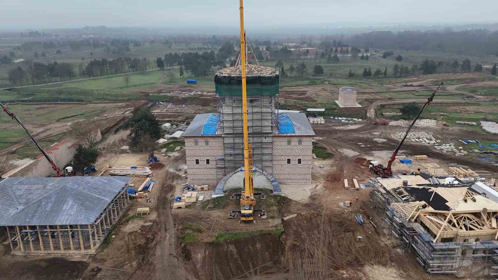 Ecdat mirası Edirne Saray’ında çalışmaların yarısı tamamlandı