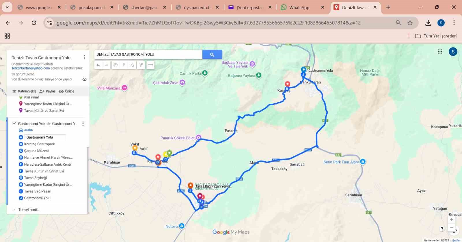 Tavas’a Yeryüzü Pazarı kuruluyor