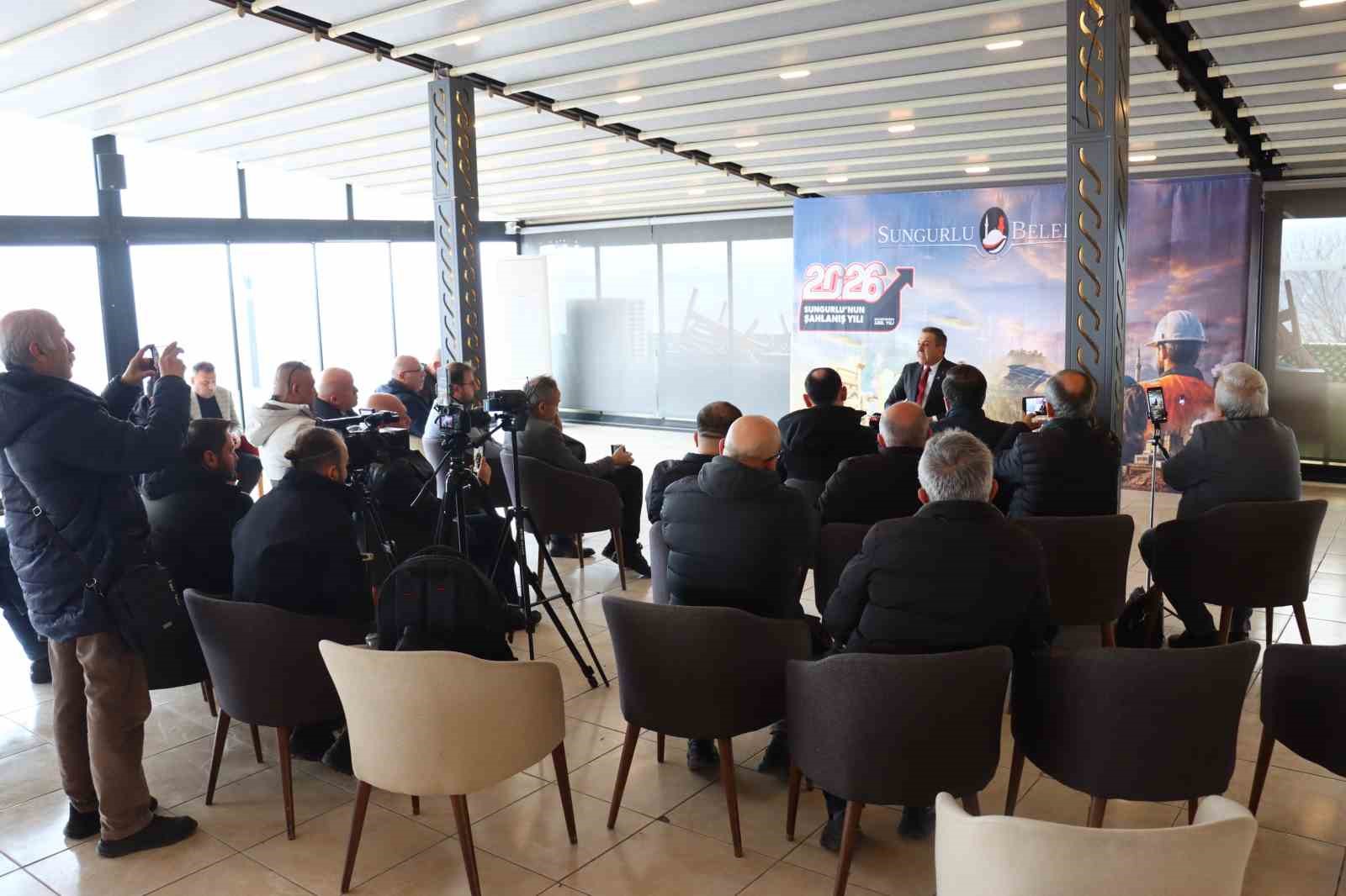 Sungurlu’da yatırım hamlesi: Başken Dere, 2026 yol haritasını açıkladı