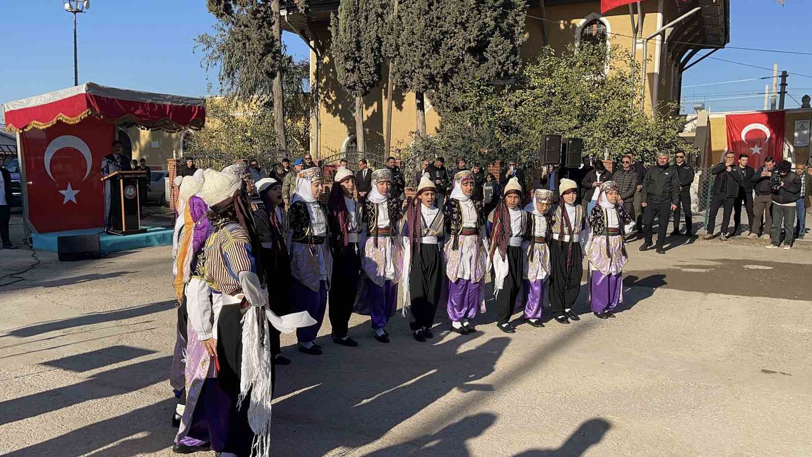 Atatürk’ün Osmaniye’ye gelişinin 101’inci yıl dönümü kutlandı