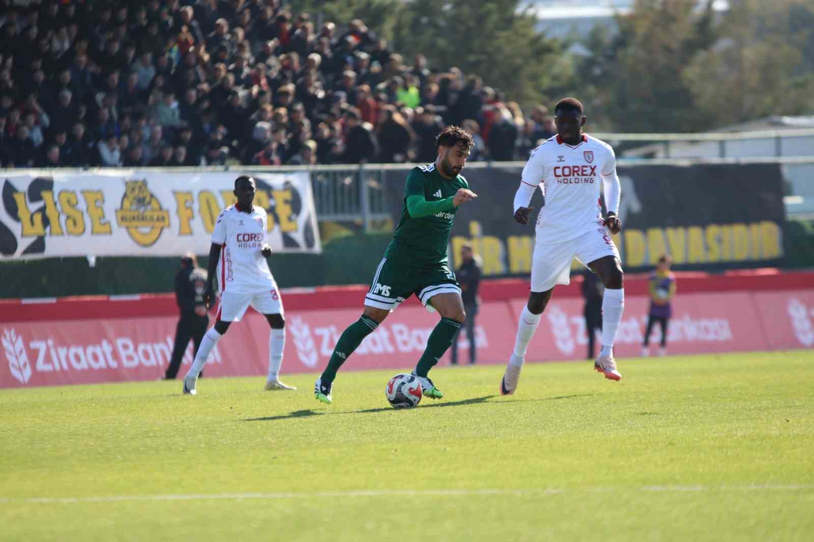 Ziraat Türkiye Kupası: Aliağa FK: 1 - Samsunspor: 4 (İlk yarı)