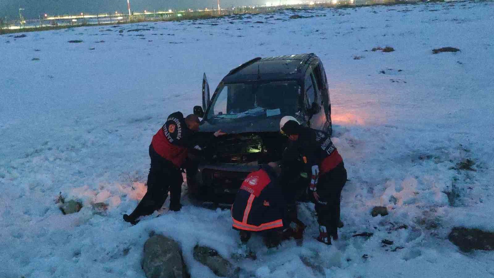 Van’da trafik kazası: 1 yaralı