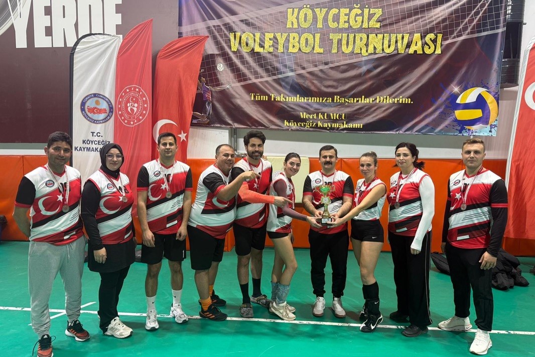 Köyceğiz Voleybol Turnuvası ödül töreni ile tamamlandı