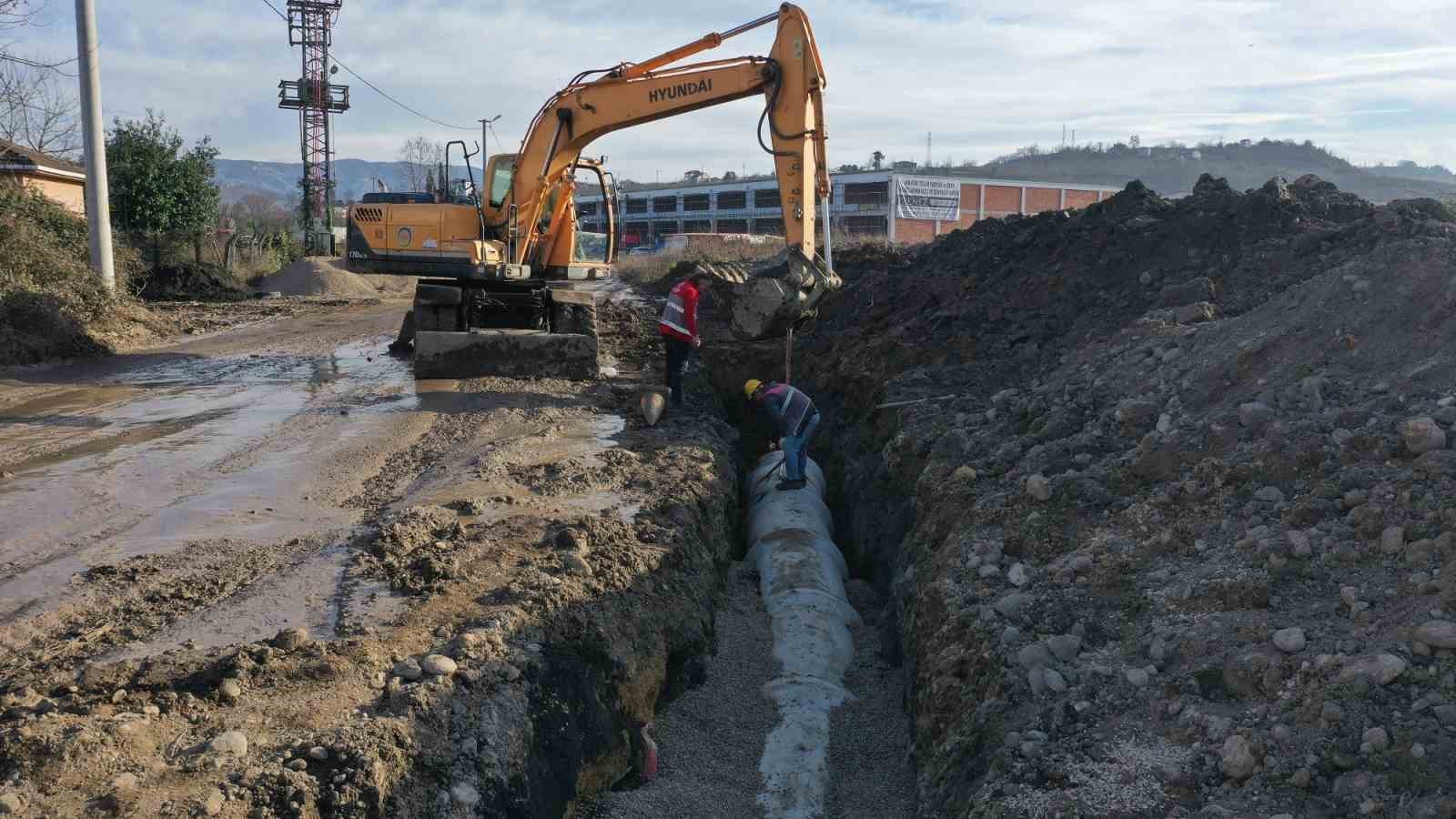 Fatsa’nın altyapısı güçlendiriliyor