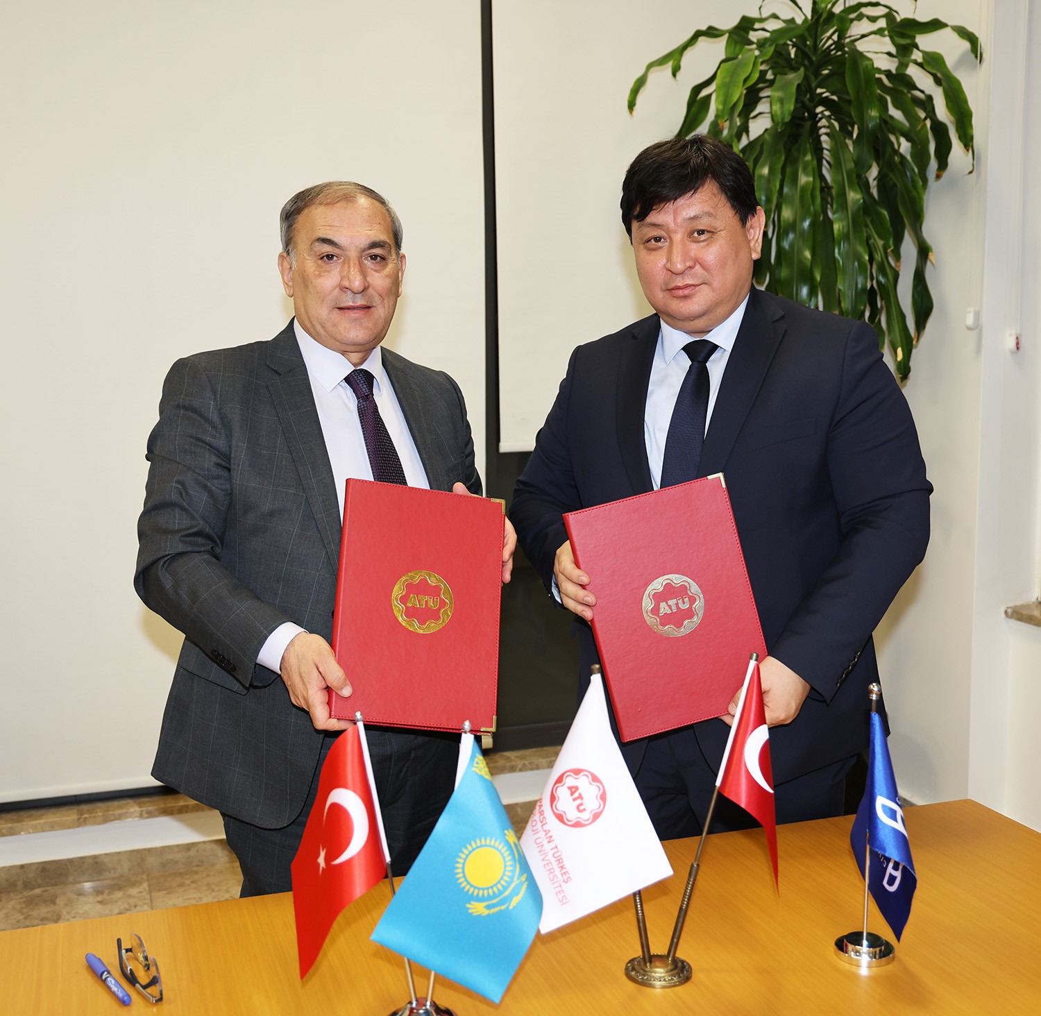 ATÜ ile Kazakistan Sivil Havacılık Akademisi arasında akademik iş birliği