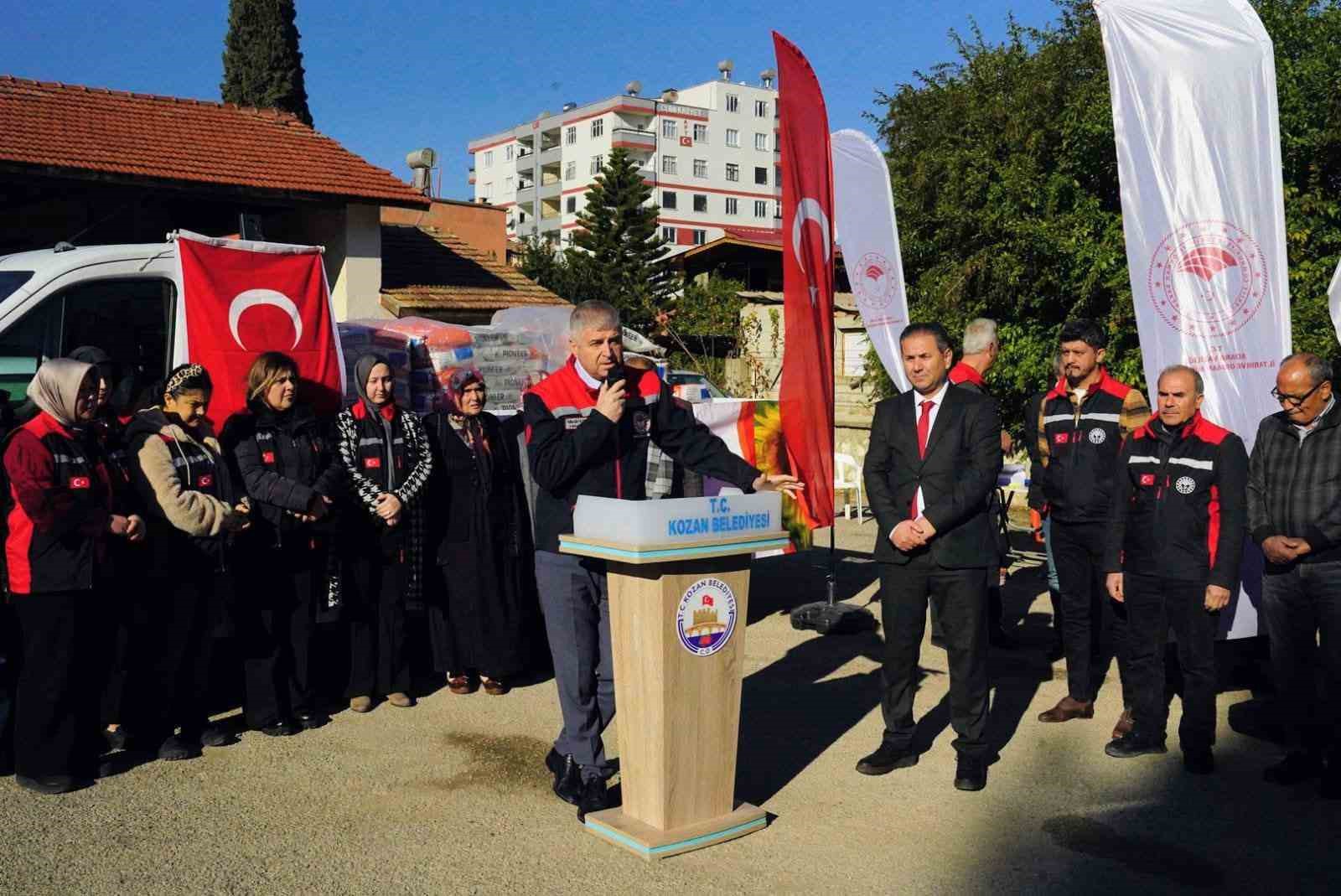 Kozan’da 453 üreticiye ayçiçeği tohumu desteği