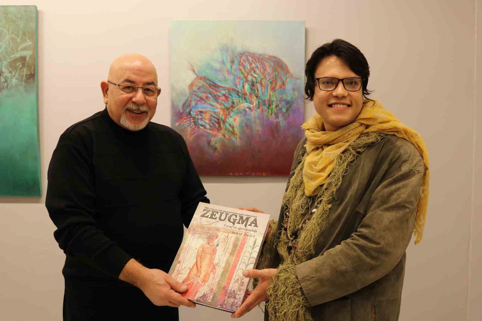 Ressam Cenk Mısırlıoğlu, SANKO Sanat Galerisi’nde sergi açtı