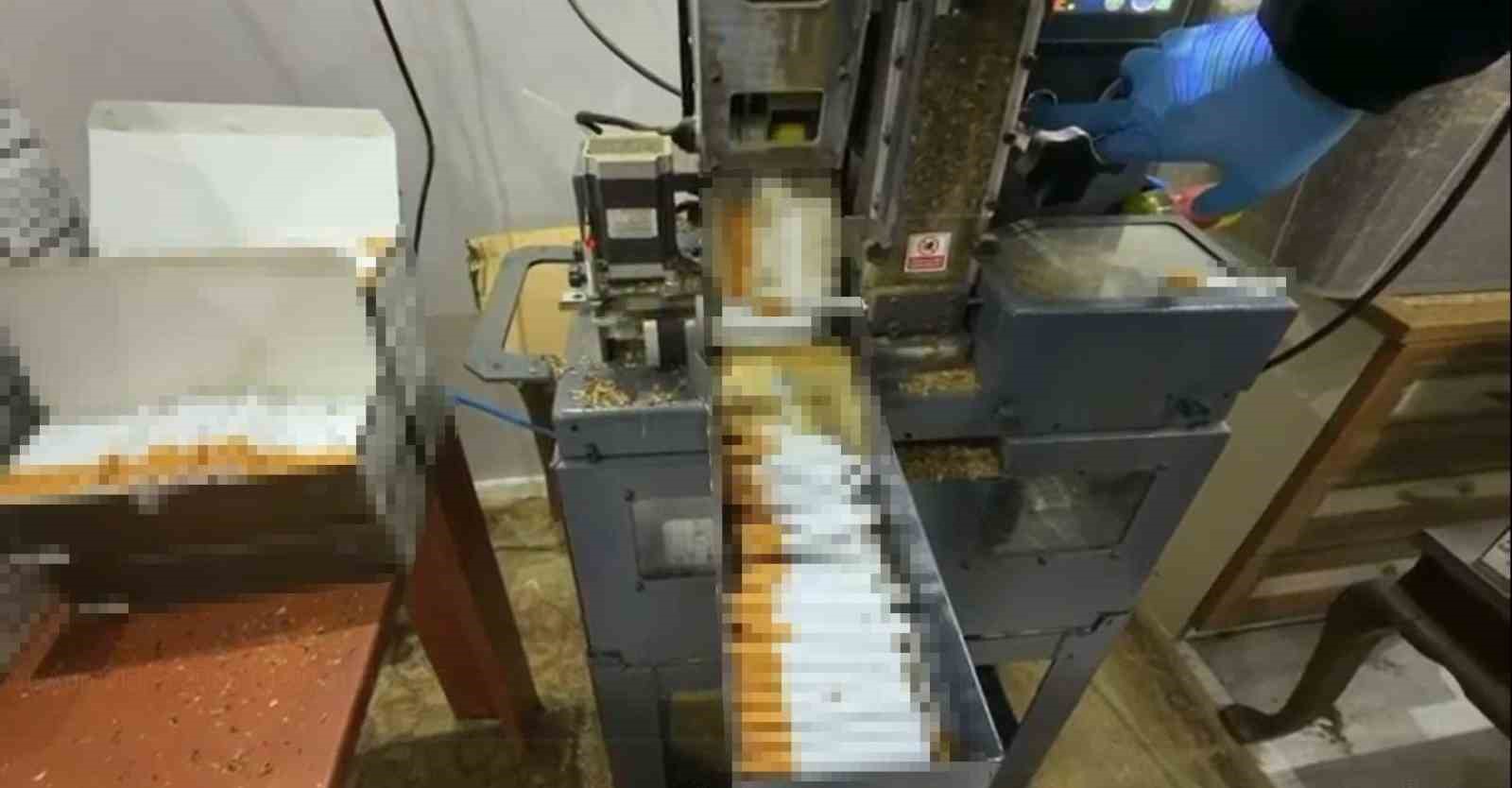 Edirne’de kaçak tütün operasyonu: Tonlarca malzeme ele geçirildi