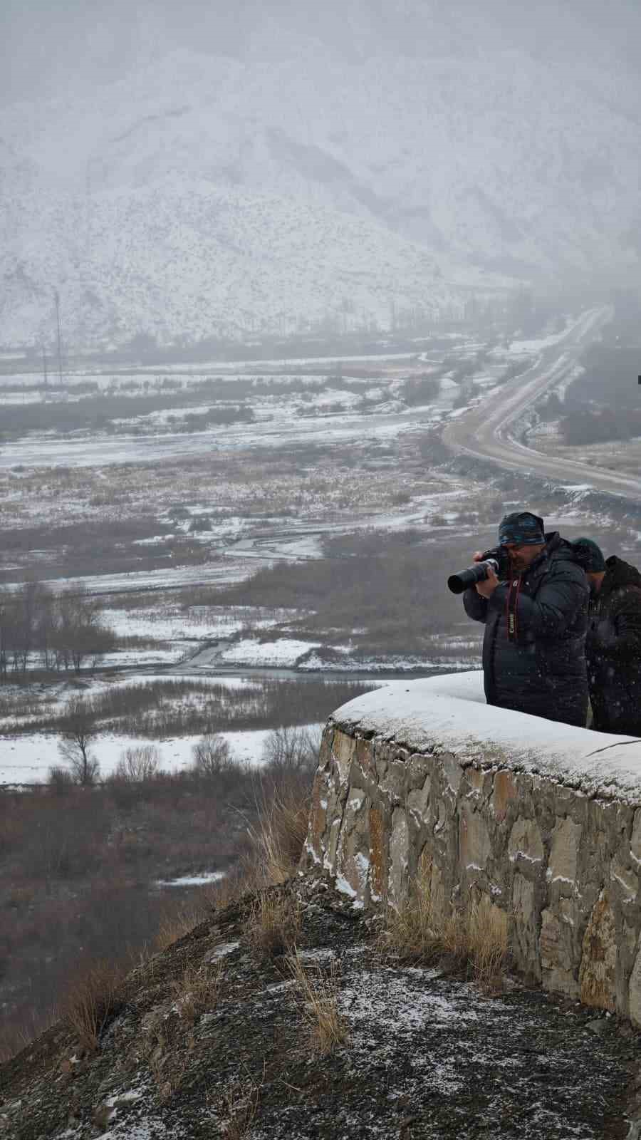 Tortum Gölü’nde kış ortası kuş sayımı yapıldı