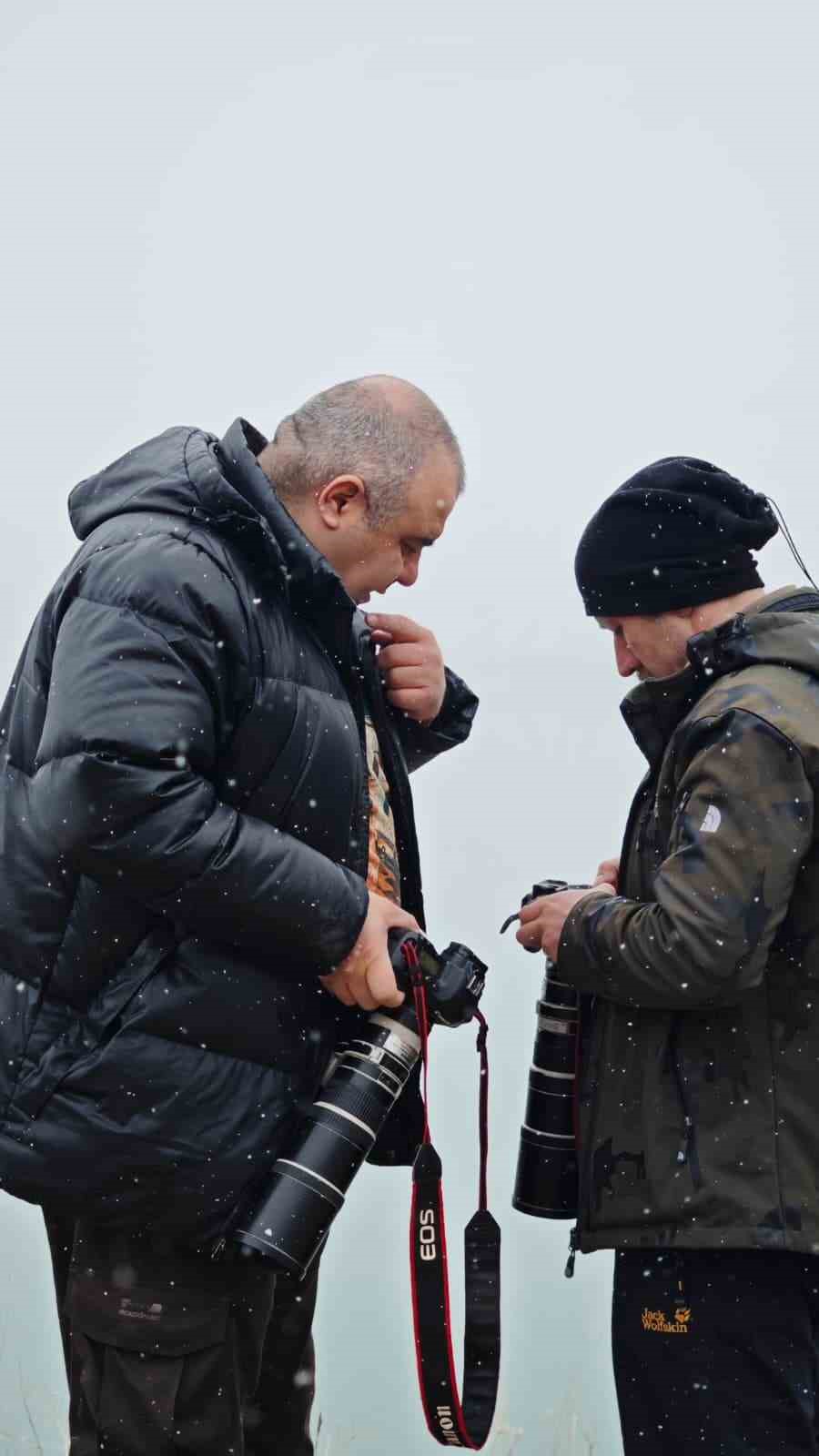 Tortum Gölü’nde kış ortası kuş sayımı yapıldı