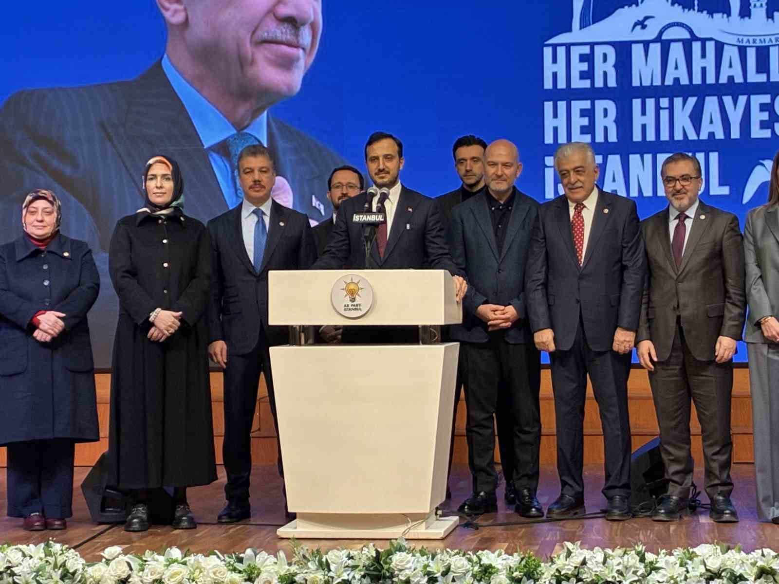 AK Parti İstanbul İl Başkanı Özdemir: “Billboard çalışmamız, İstanbul’un 7 yıllık kayıp zamanının belgesidir”