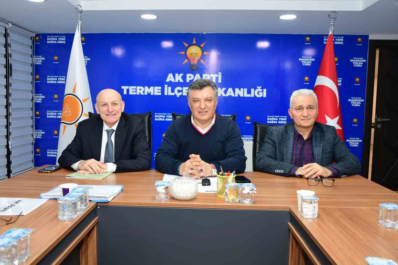 AK Parti Terme İl Başkanı Baş: “Hizmetin şahidiyiz, başkanımızın yanındayız”