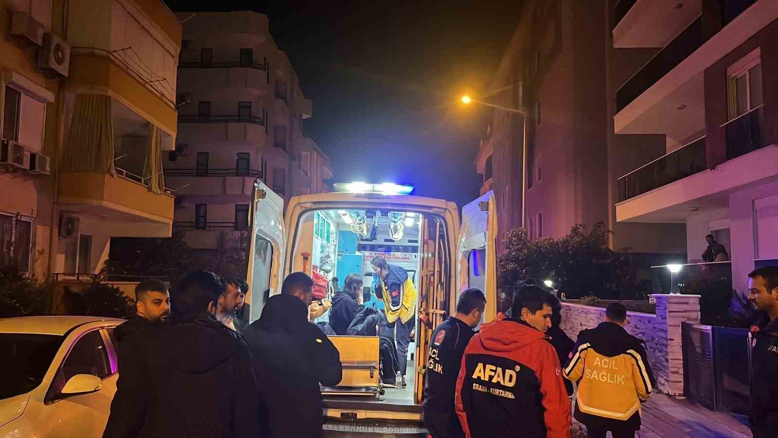 Alanya’da animasyoncuların kaldığı personel lojmanında yangın paniği