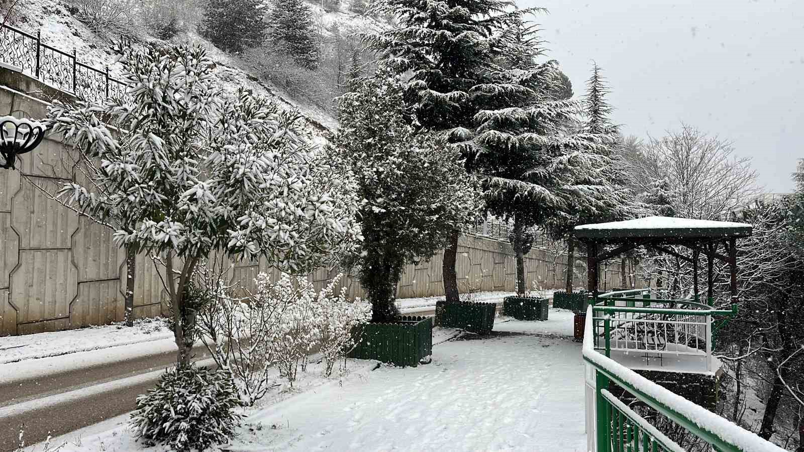 Artvin’de kar etkili oluyor