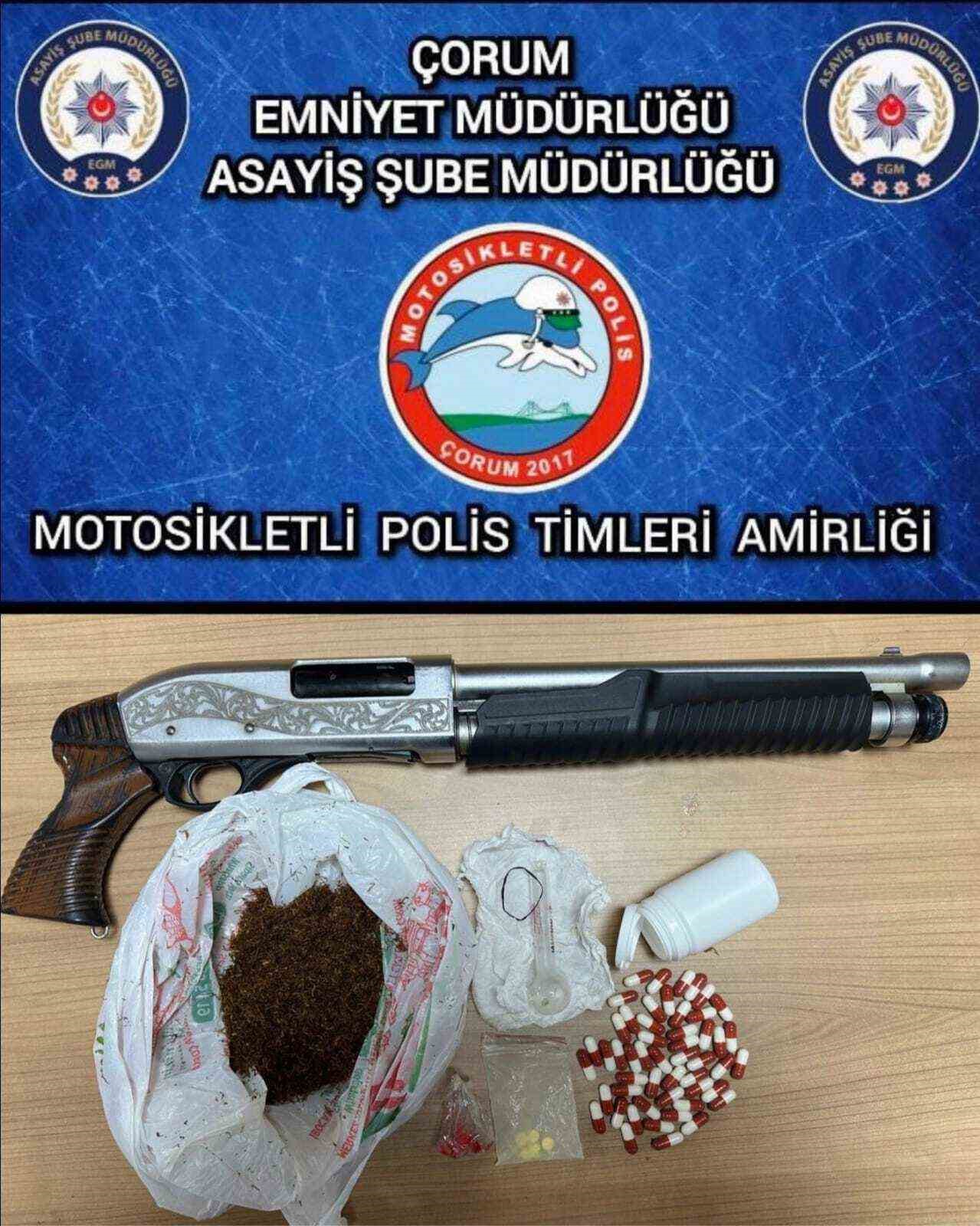 Çorum’da aranan 13 kişi yakalandı