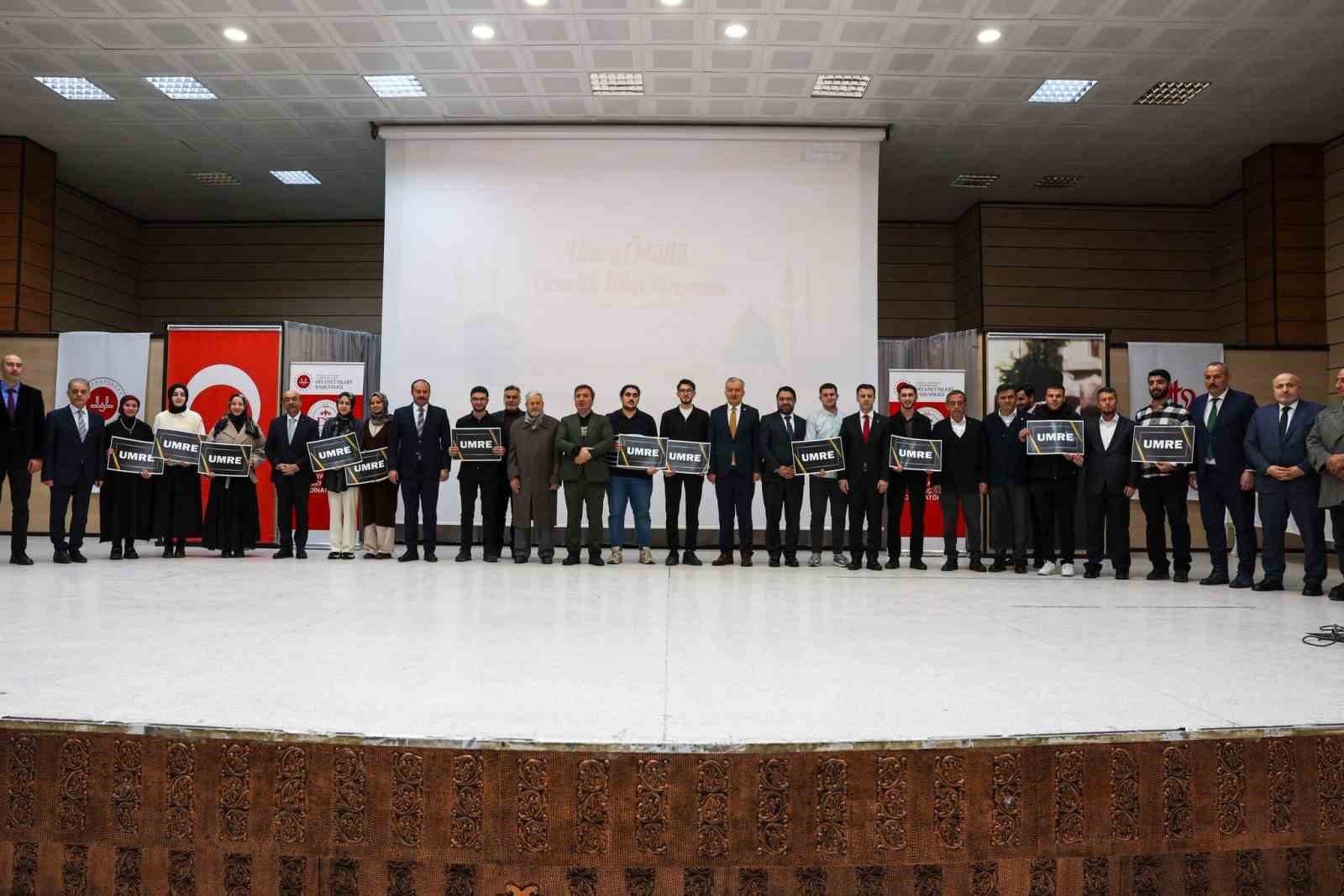 Erzincan’da Umre ödüllü gençlik yarışması