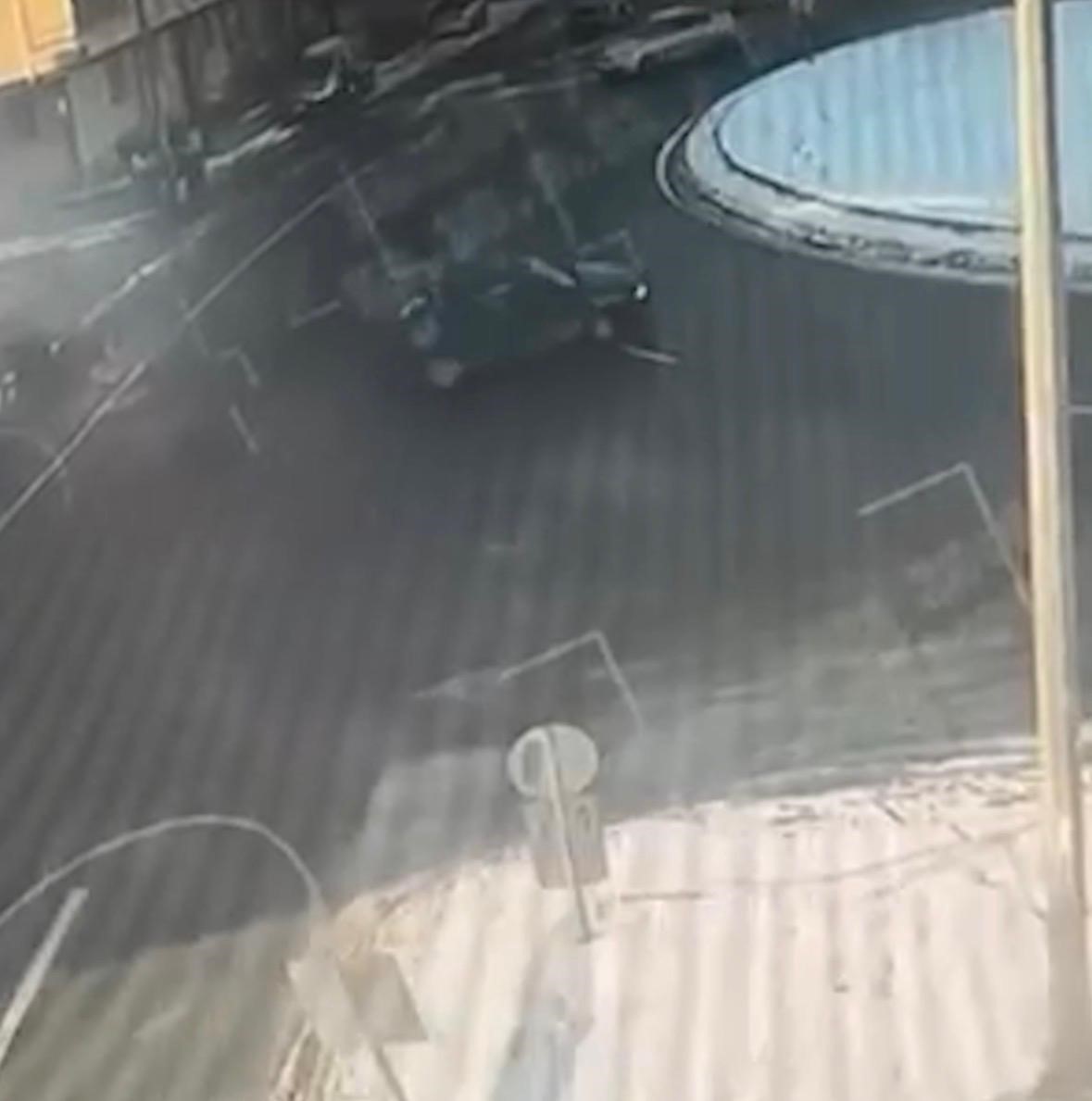 Drift attıktan sonra tersten ilerlemeye çalışan sürücüye 60 bin TL ceza yazıldı